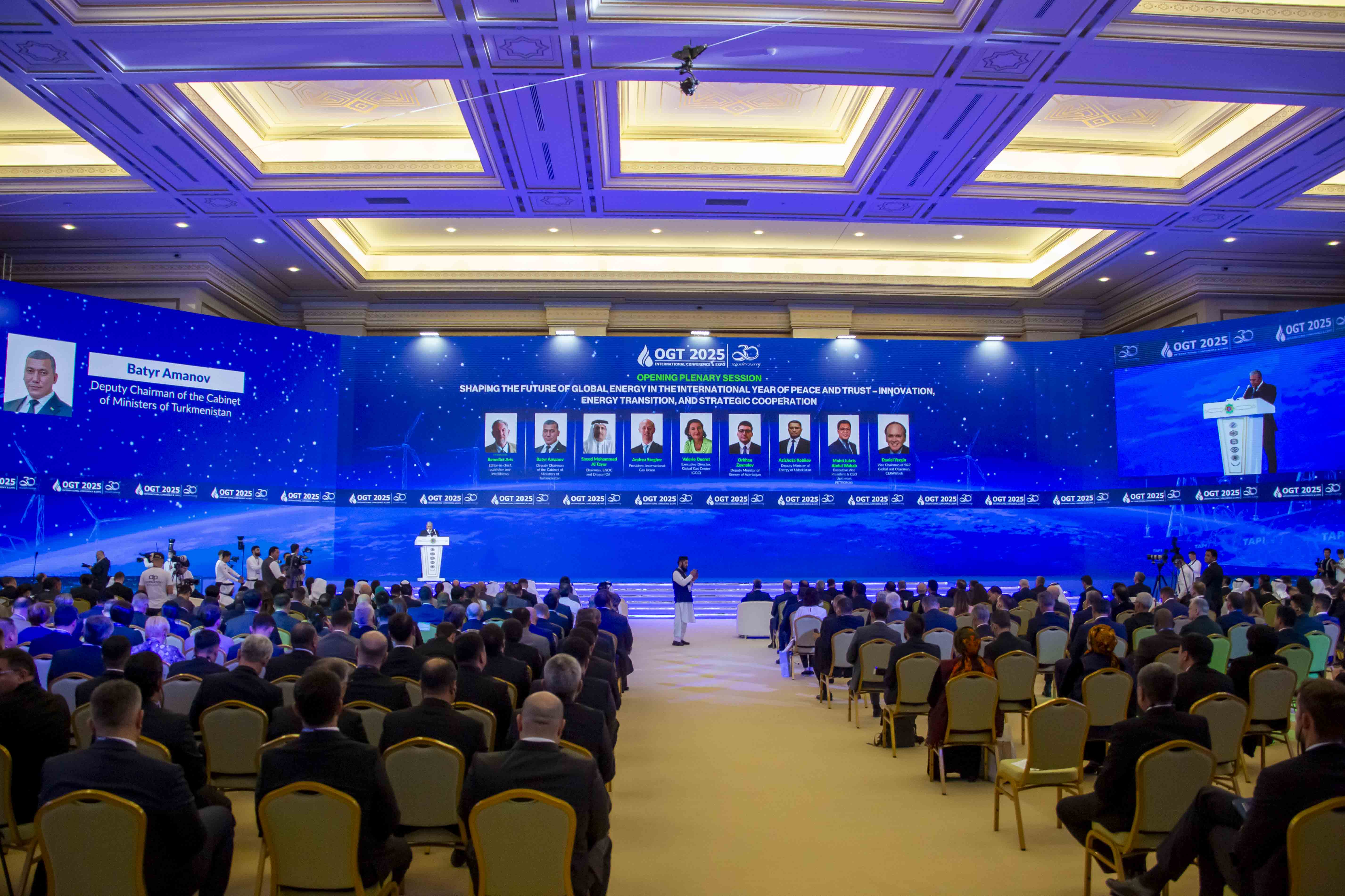 «Türkmenistanyň nebiti we gazy — 2025» atly halkara maslahat we sergi dowam edýär