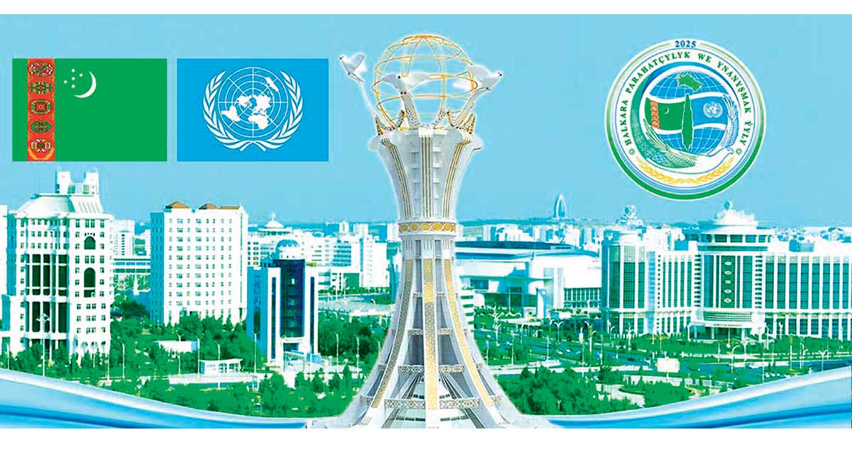 “Parahatçylyk we Ynanyşmak ýyly: Täze başarnyklar”