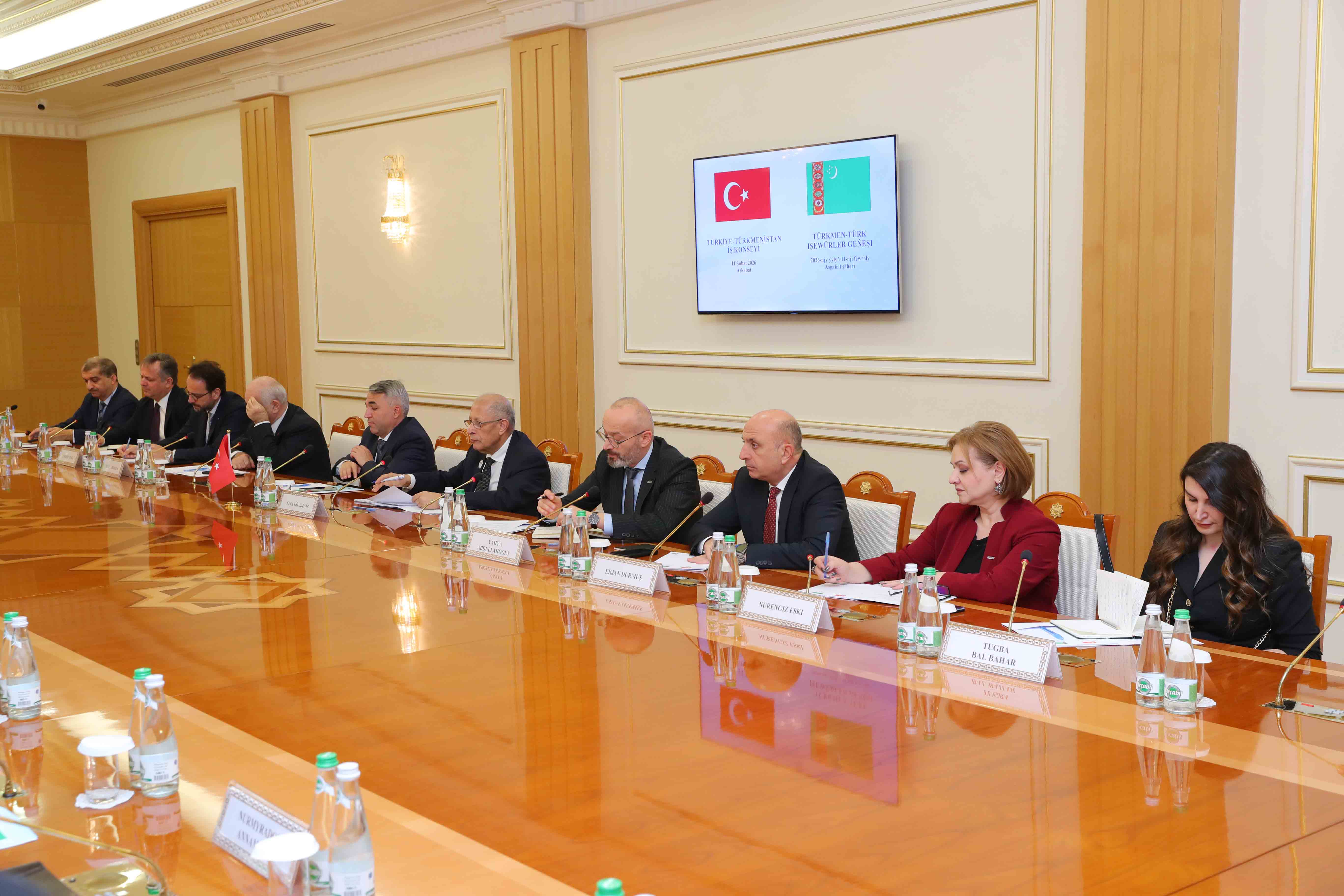 Türkmen-türk Işewürler Geňeşiniň mejlisinde hyzmatdaşlygyň täze ugurlary kesgitlenildi