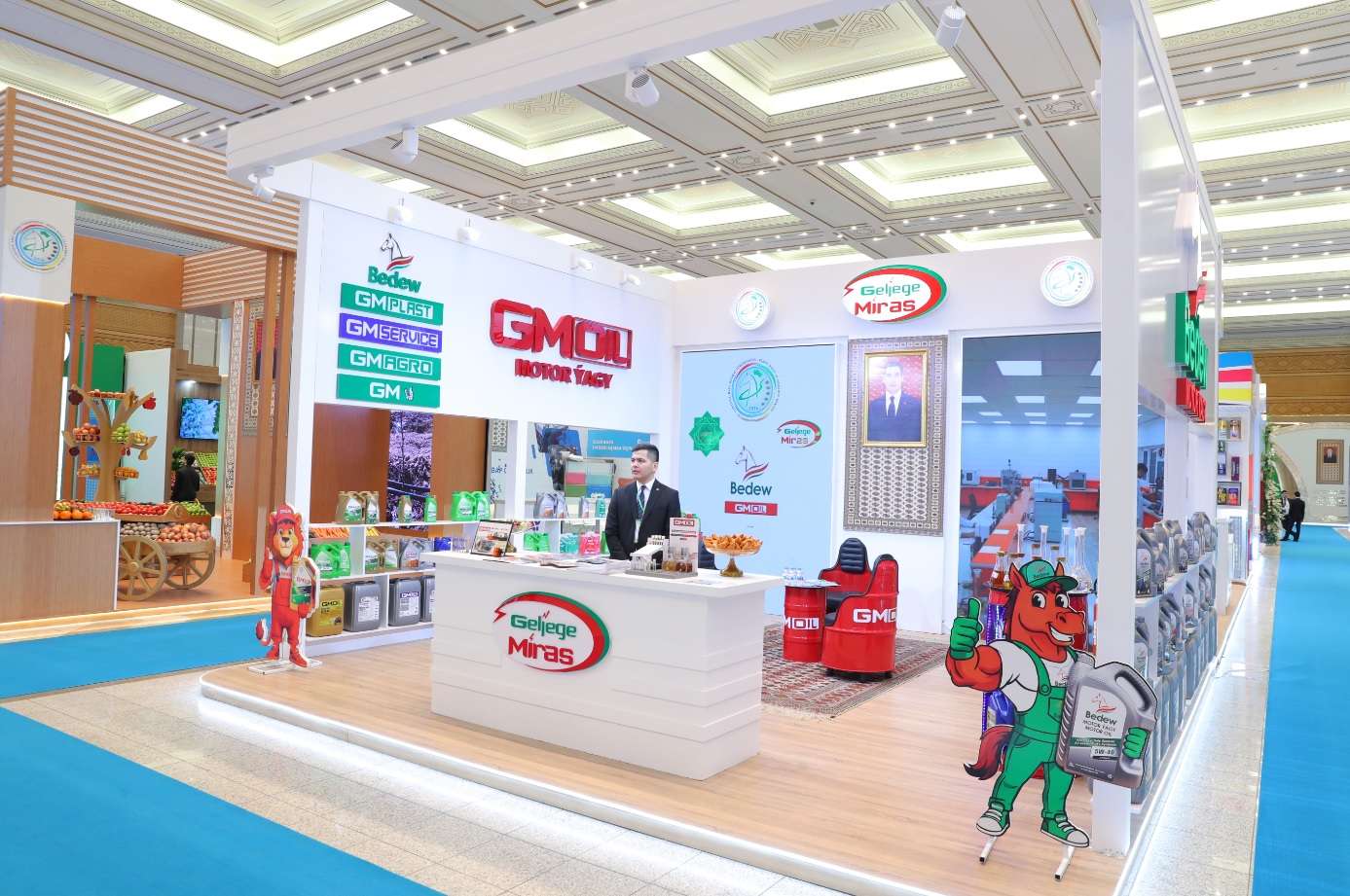 Türkmen telekeçileriň üstünlikleriň beýany: Sergi dowam etdirilýär