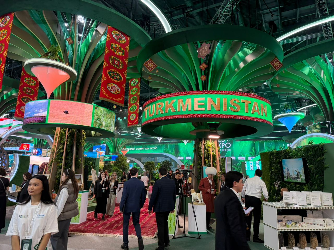 Astana –“Ýaşyl” ösüşiň täze tapgyryna ýol açýan strategik meýdança