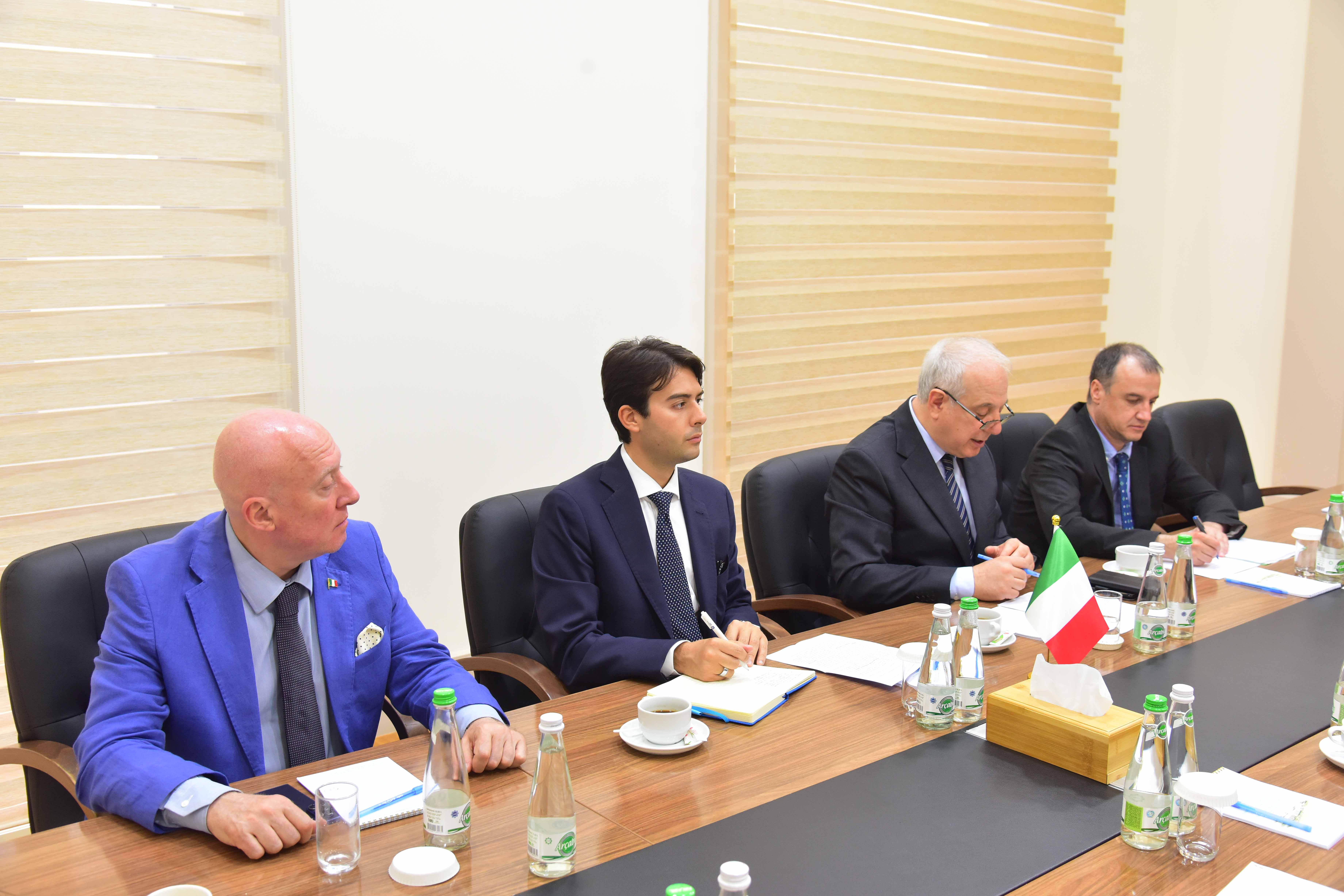 Türkmenistan — Italiýa: Hyzmatdaşlygyň  gerimi  giňeýär