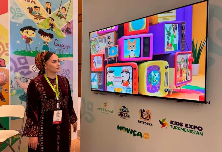 “Kids Expo: ähli zat çagalar üçin” sergisinde milli animasiýanyň täze keşbi